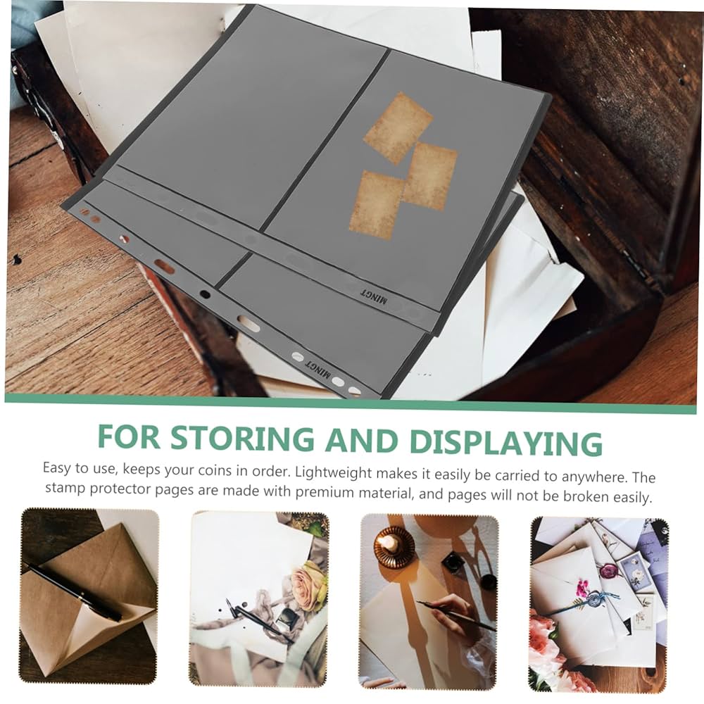 ポケットスタンプストックブック Amazon.co.jp: STOBOK 切手収集用品 コインホルダー 透明pvc